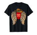 Cowboy Hat Angle Wings Red Cup Toby T-Shirt - Streetwear Style Unisex - T-Shirt, Sweatshirt, Hoodie