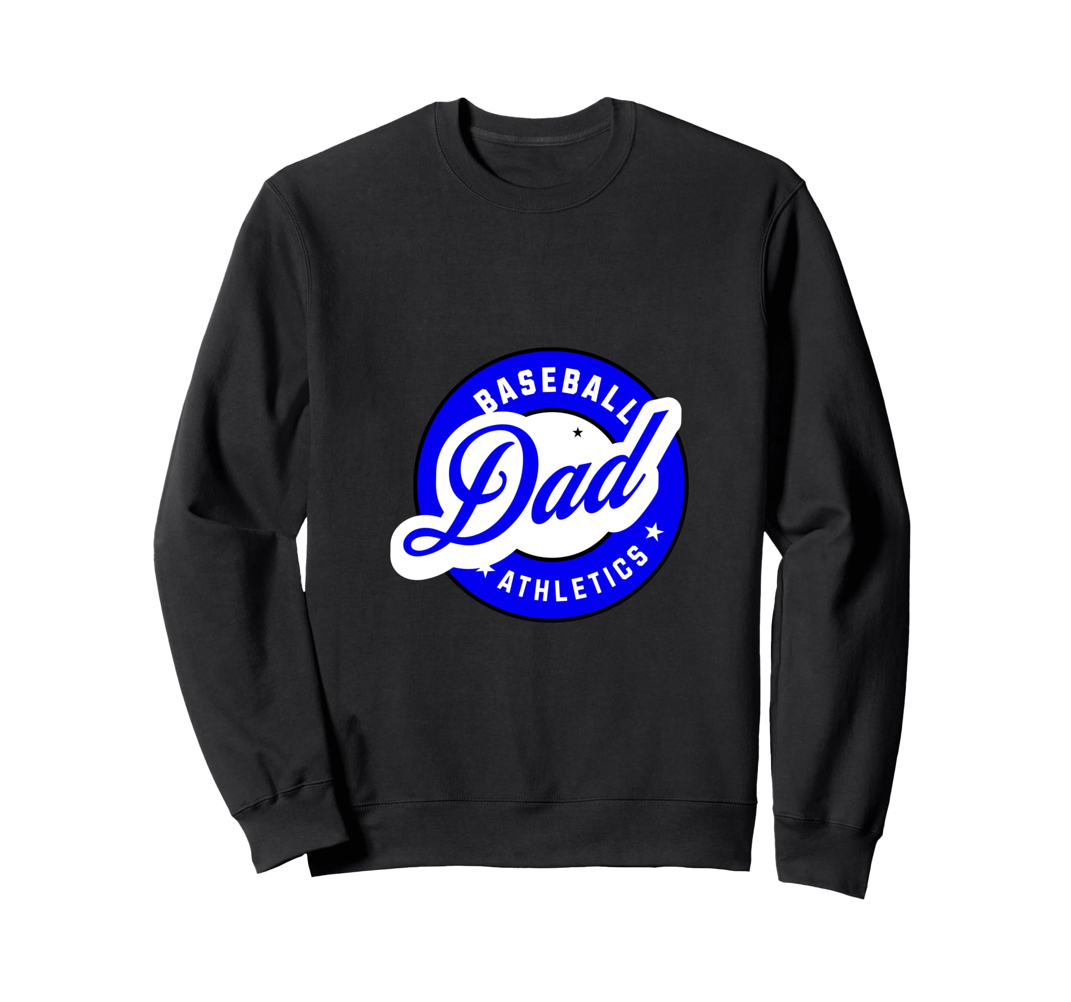 Baseball Dad Athletics Dad Who Loves Sweatshirt - Graphic Print Men Women - T-Shirt, Sweatshirt, Hoodie