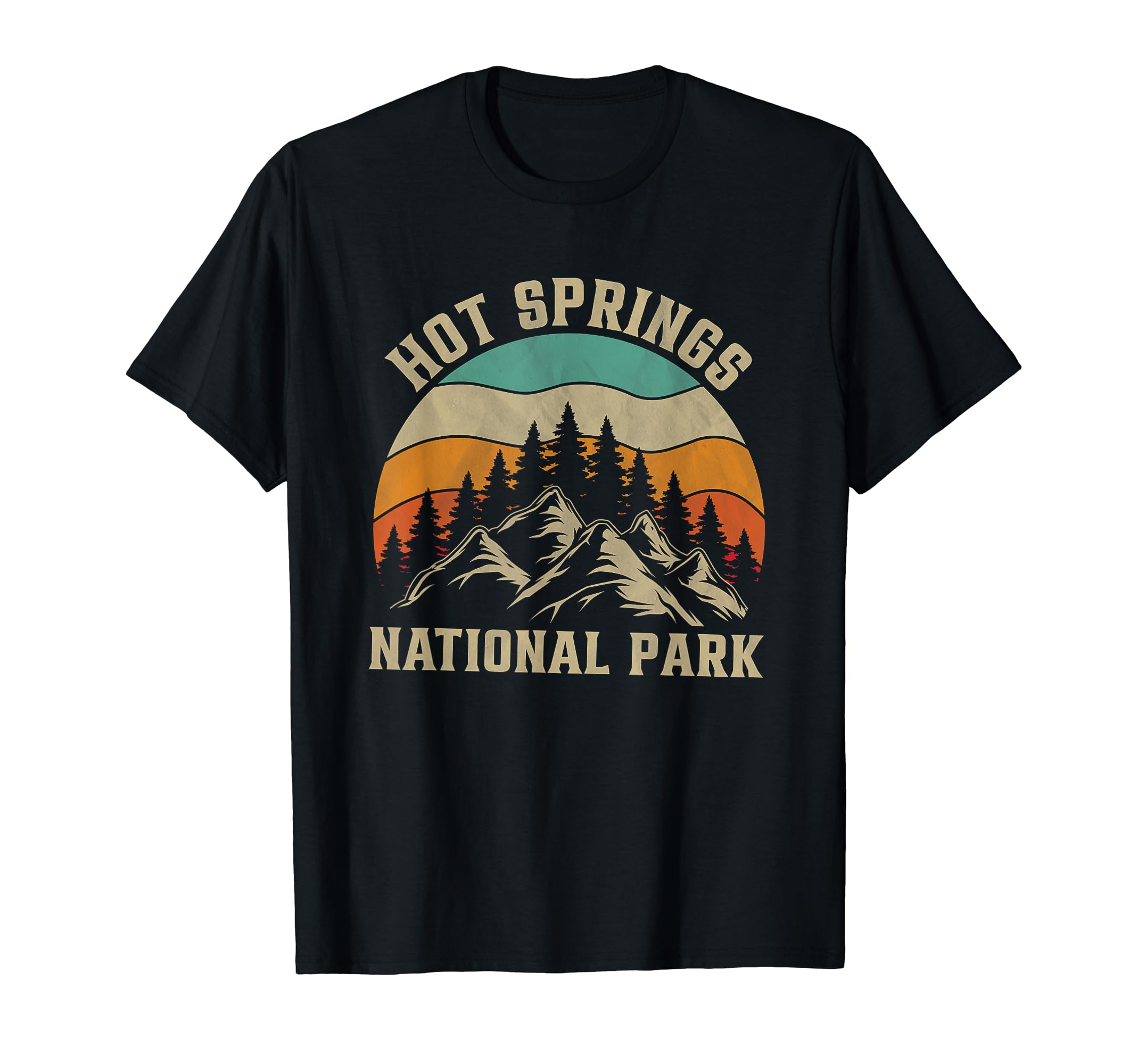 Hot Springs National Park T-Shirt - Fun Novelty Design Unisex - T-Shirt, Sweatshirt, Hoodie