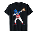 Dabbing Baseball Player 4Th July T-Shirt - Fun Novelty Design for Adults - T-Shirt, Sweatshirt, Hoodie