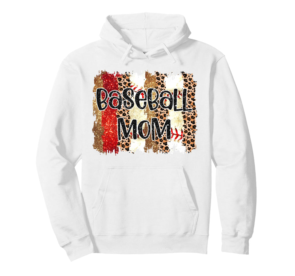 Baseball Mom Sport Mama Softball Mother Hoodie - Unique Graphic for Adults - T-Shirt, Sweatshirt, Hoodie