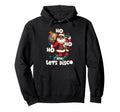 Lets Disco Party Groovy Santa 70S Hoodie - Casual Everyday Wear Men Women - T-Shirt, Sweatshirt, Hoodie