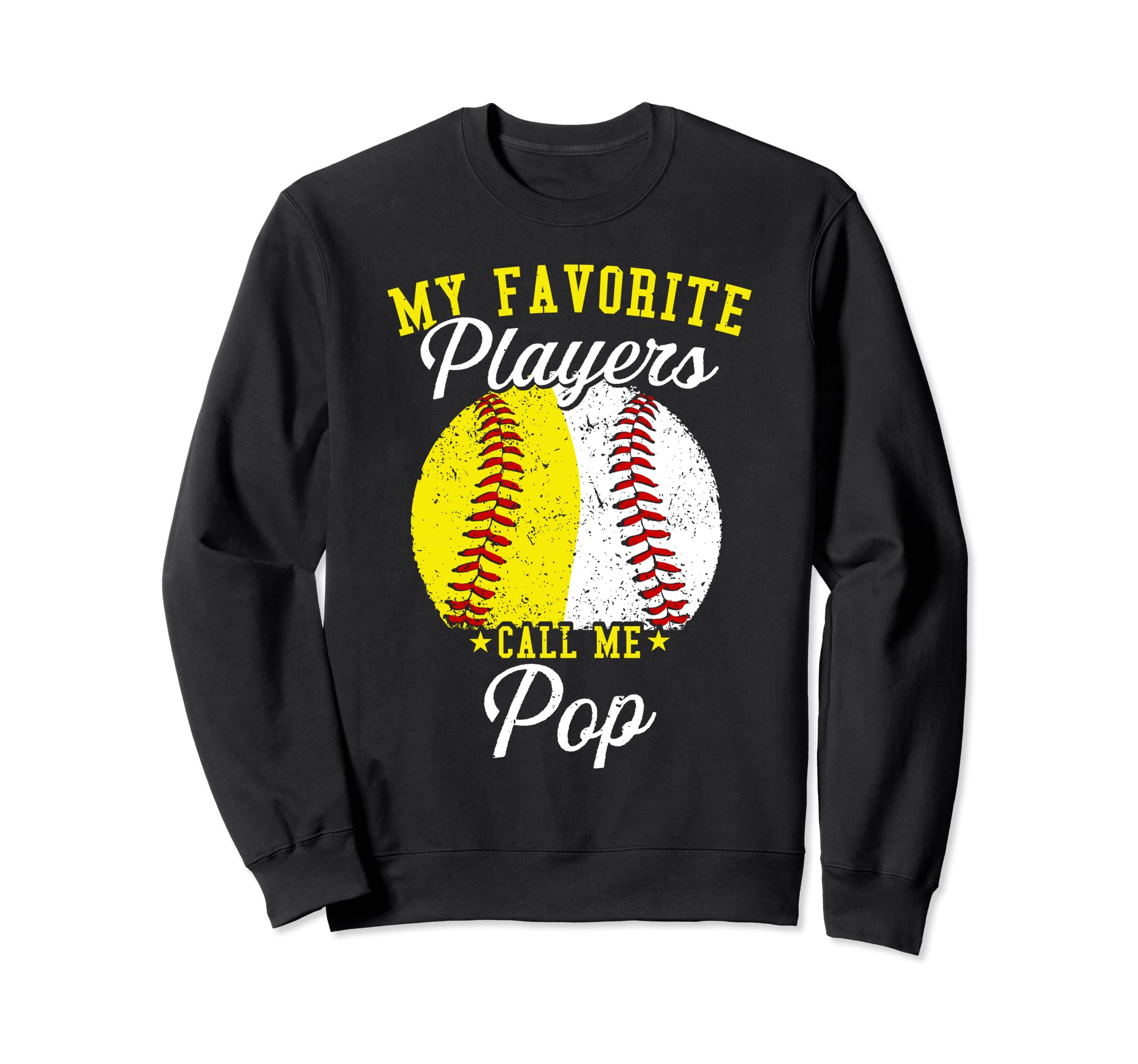 Funny My Favorite Baseball Softball Sweatshirt - Unique Graphic Men Women - T-Shirt, Sweatshirt, Hoodie