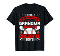 This Baseball Grandma Loves Her T-Shirt - Fun Novelty Design for Adults - T-Shirt, Sweatshirt, Hoodie