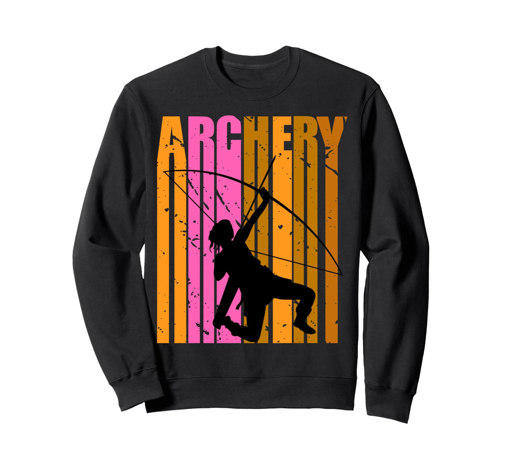 Love Archery Birthday Distressed Sweatshirt - Unique Graphic for Adults - T-Shirt, Sweatshirt, Hoodie