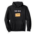 Sad Box Aesthetic Vaporwave Anime Grunge Hoodie - Aesthetic Graphic Unisex - T-Shirt, Sweatshirt, Hoodie