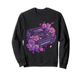 Japanese Cherry Blossom Aesthetic Sweatshirt - Graphic Print for Adults - T-Shirt, Sweatshirt, Hoodie