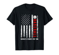 American Flag Baseball Americas T-Shirt - Novelty Apparel for Adults - T-Shirt, Sweatshirt, Hoodie