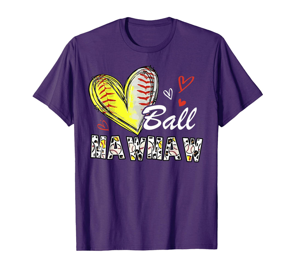 Mawmaw Both Baseball Softball Mothers T-Shirt - Streetwear Style Men Women - T-Shirt, Sweatshirt, Hoodie