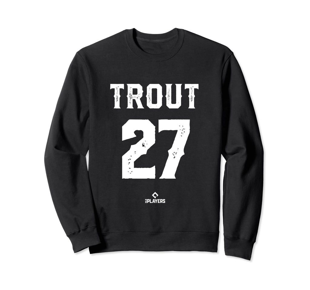 Mike Trout 27 Mlbpa Los Angeles Sweatshirt - Casual Everyday Wear Unisex - T-Shirt, Sweatshirt, Hoodie