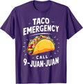 Taco Emergency Call 9 Juan Cinco de Mayo - Adult & Kids T-Shirts, Sweatshirts & Hoodies apparel design preview 1