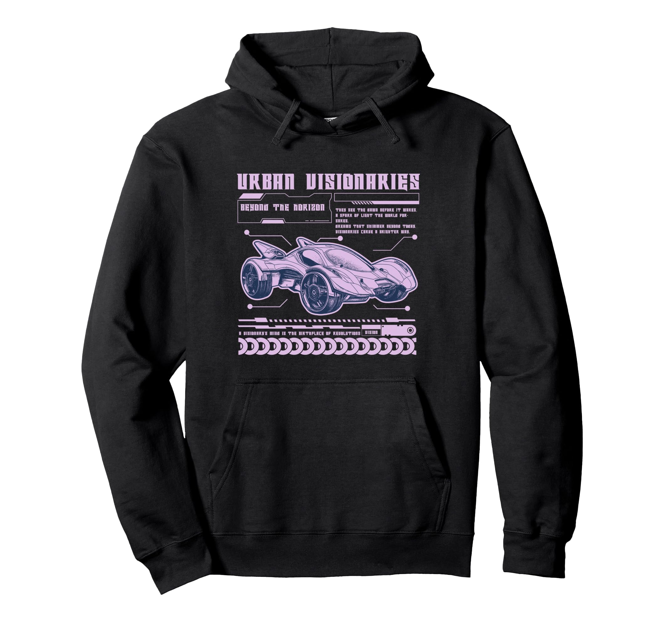 Y2K Visionaries Bold Urban Graffiti Hoodie - Fun Novelty Design Men Women - T-Shirt, Sweatshirt, Hoodie