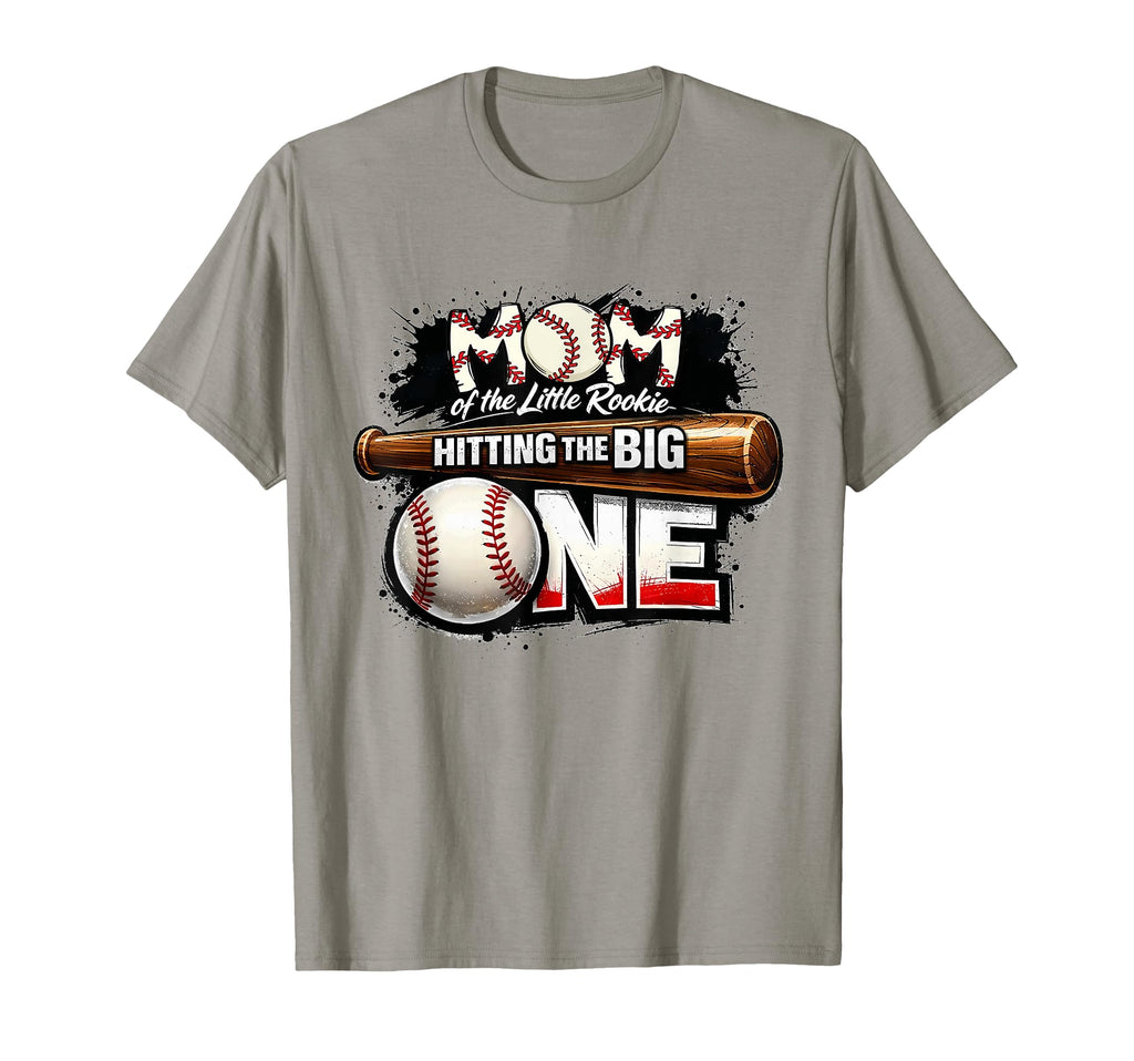 Mommy Mom Lil Rookie Baseball 1St T-Shirt - Custom Art Print Men Women - T-Shirt, Sweatshirt, Hoodie