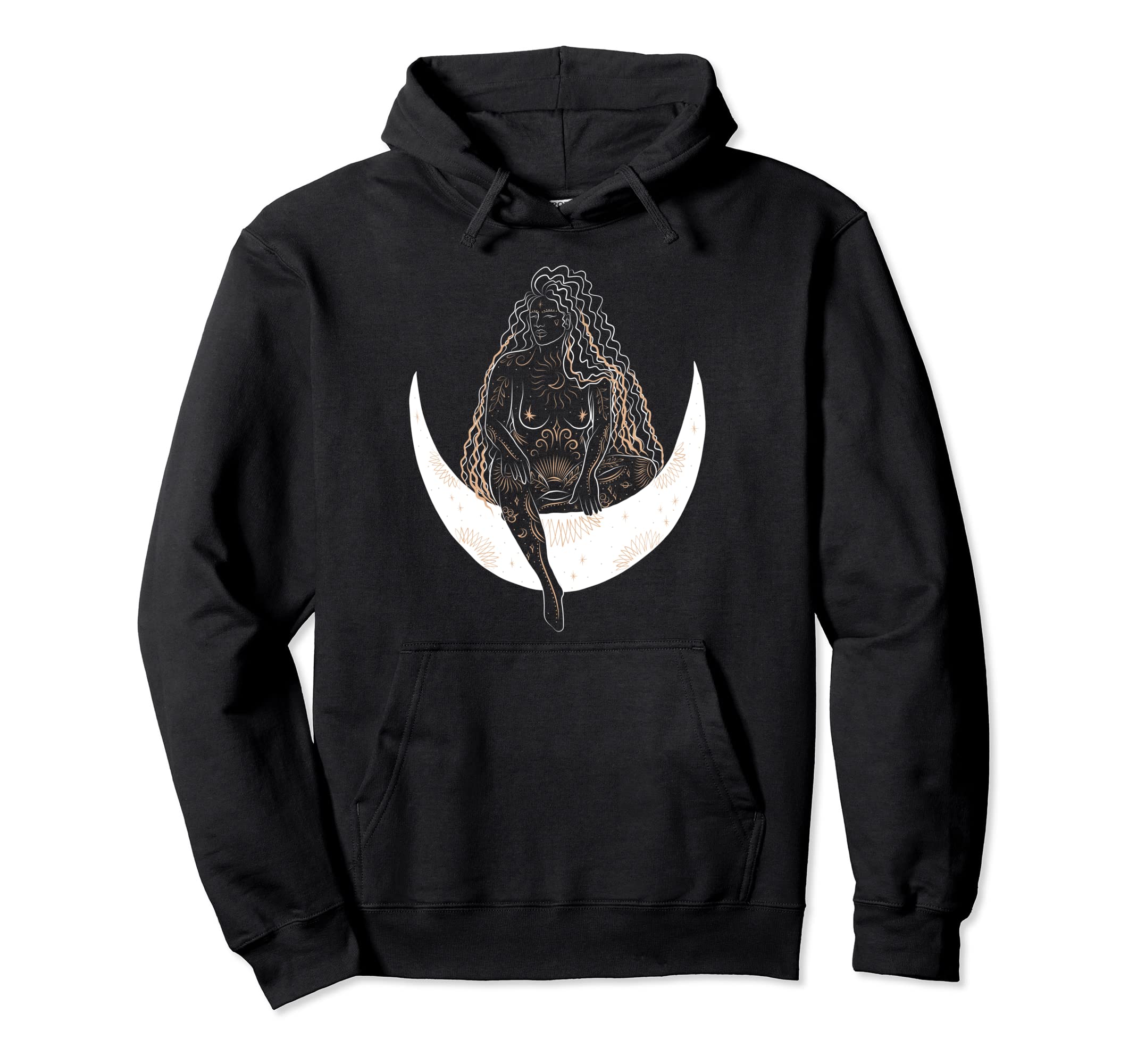 Groovy Hippie 60S 70S Female Body Hoodie - Streetwear Style for Adults - T-Shirt, Sweatshirt, Hoodie