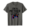 Gaming Mothers Day Mother Level T-Shirt - Minimalist Print for Adults - T-Shirt, Sweatshirt, Hoodie