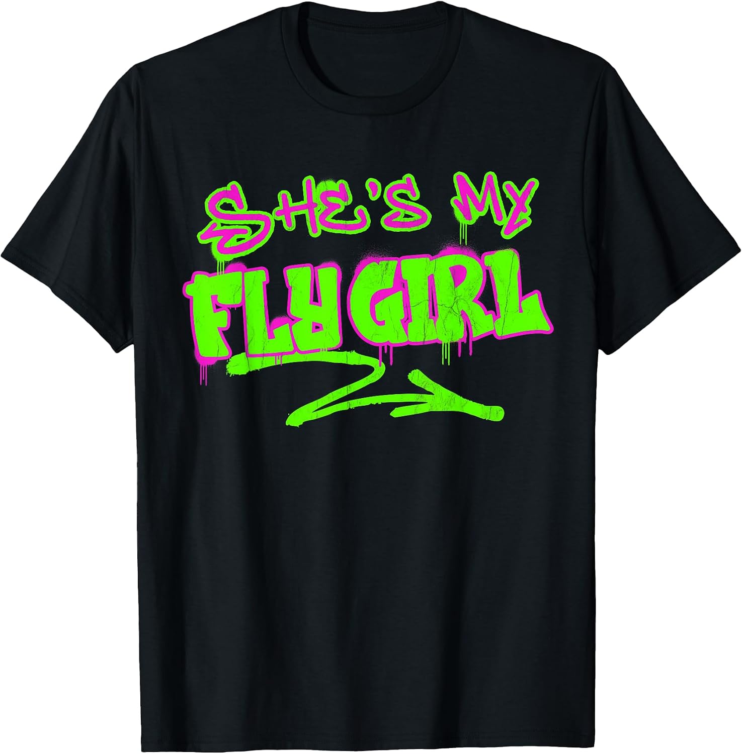 The Fresh Hip Hop Street Art Co. Fly Boy Girl - Adult & Kids T-Shirts, Sweatshirts & Hoodies apparel design preview 1