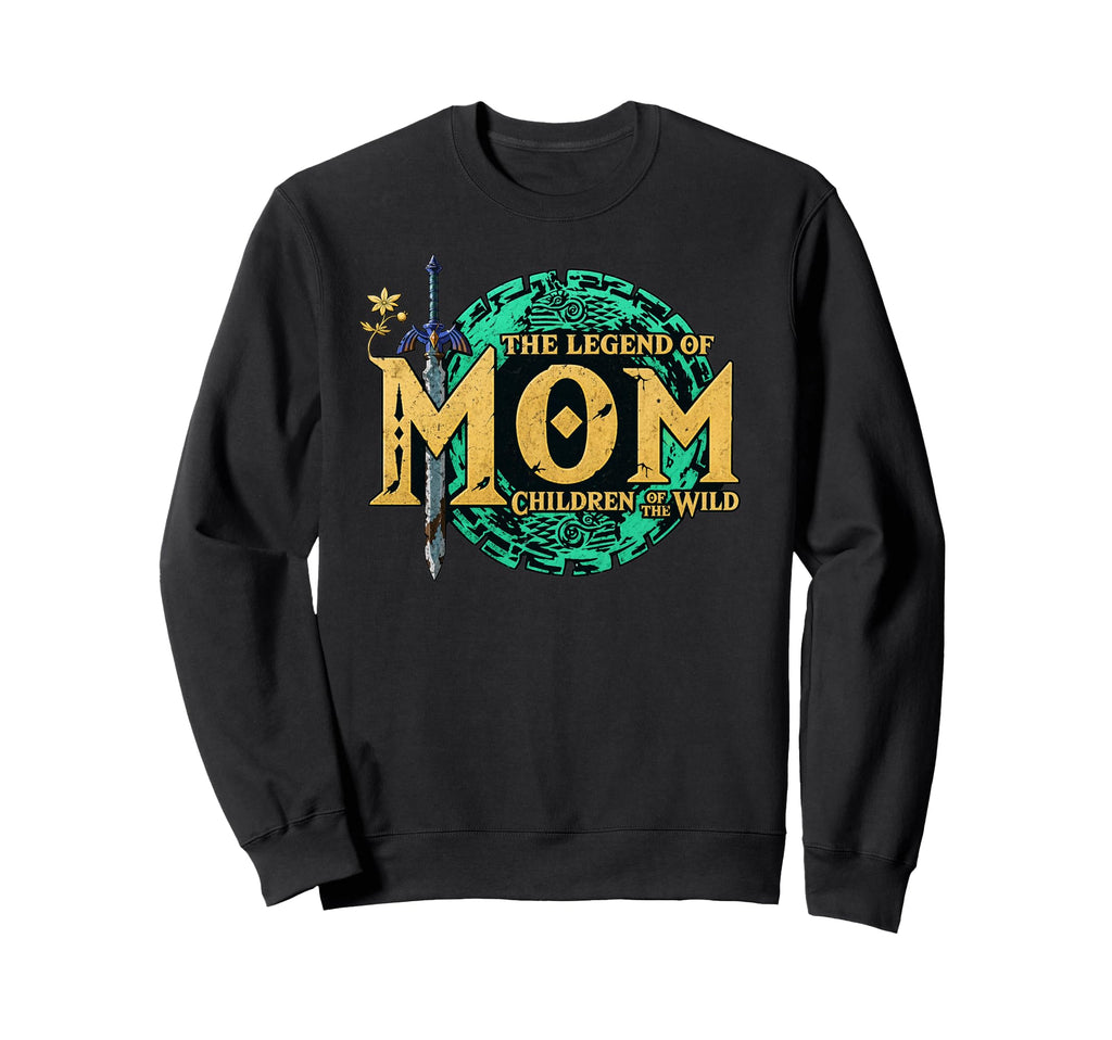 Legend Mom Children Wild Mothers Day Sweatshirt - Unique Graphic Unisex - T-Shirt, Sweatshirt, Hoodie