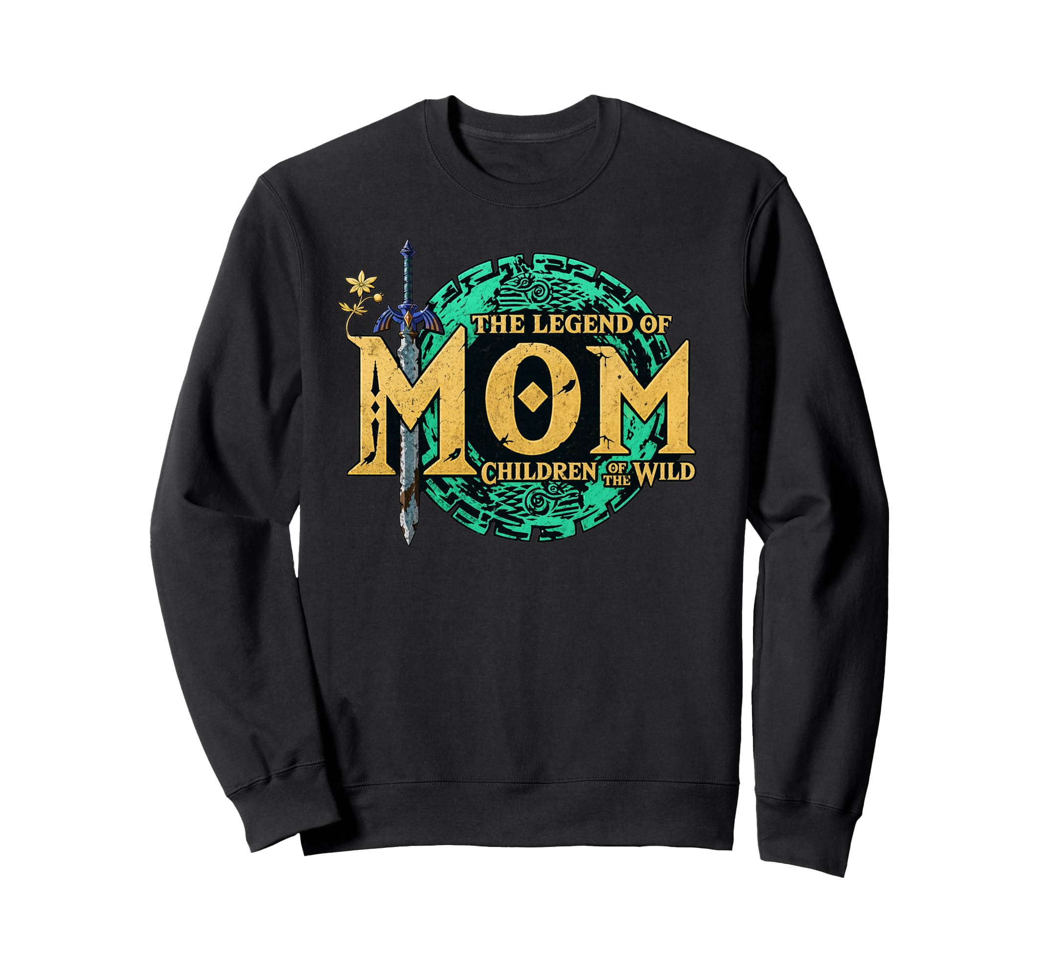 Legend Mom Children Wild Mothers Day Sweatshirt - Unique Graphic Unisex - T-Shirt, Sweatshirt, Hoodie