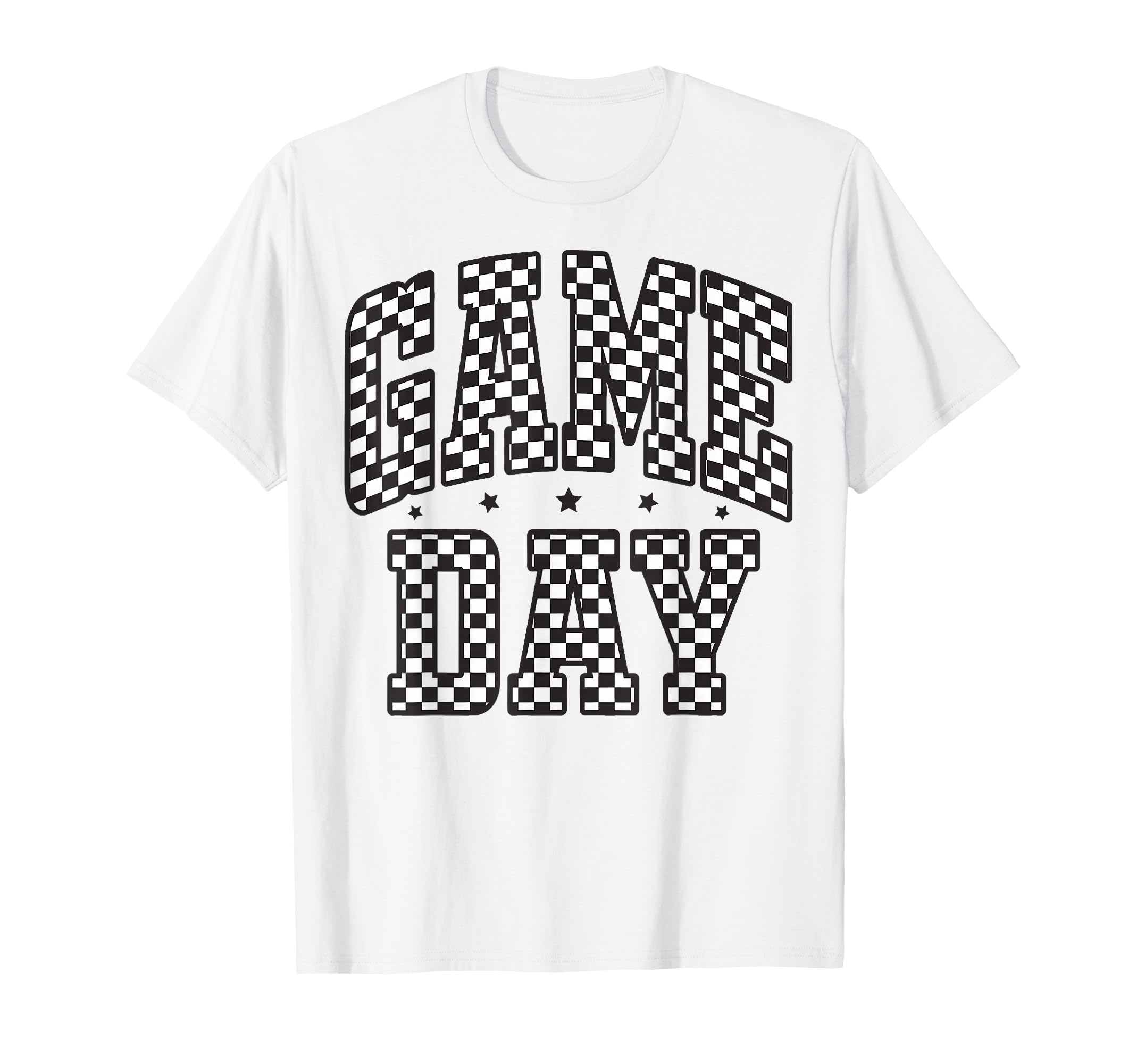 Funny Checkered Game Day Football T-Shirt - Aesthetic Graphic Men Women - T-Shirt, Sweatshirt, Hoodie