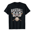 Baseball Dad Funny Sport Father Outfit T-Shirt - Custom Art Print Unisex - T-Shirt, Sweatshirt, Hoodie
