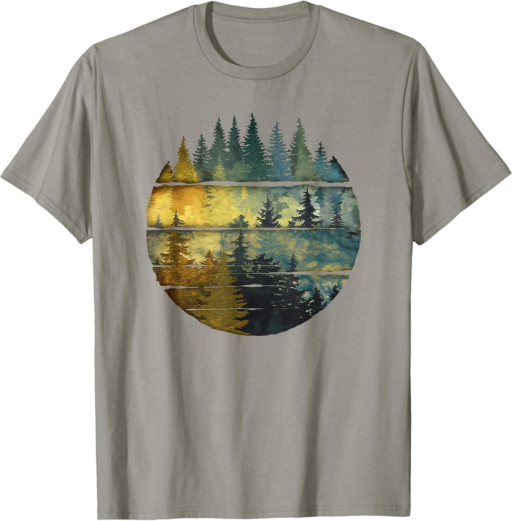 Dibble Dabble Designs Outdoor Nature Forest - Adult & Kids T-Shirts, Sweatshirts & Hoodies apparel design preview 1