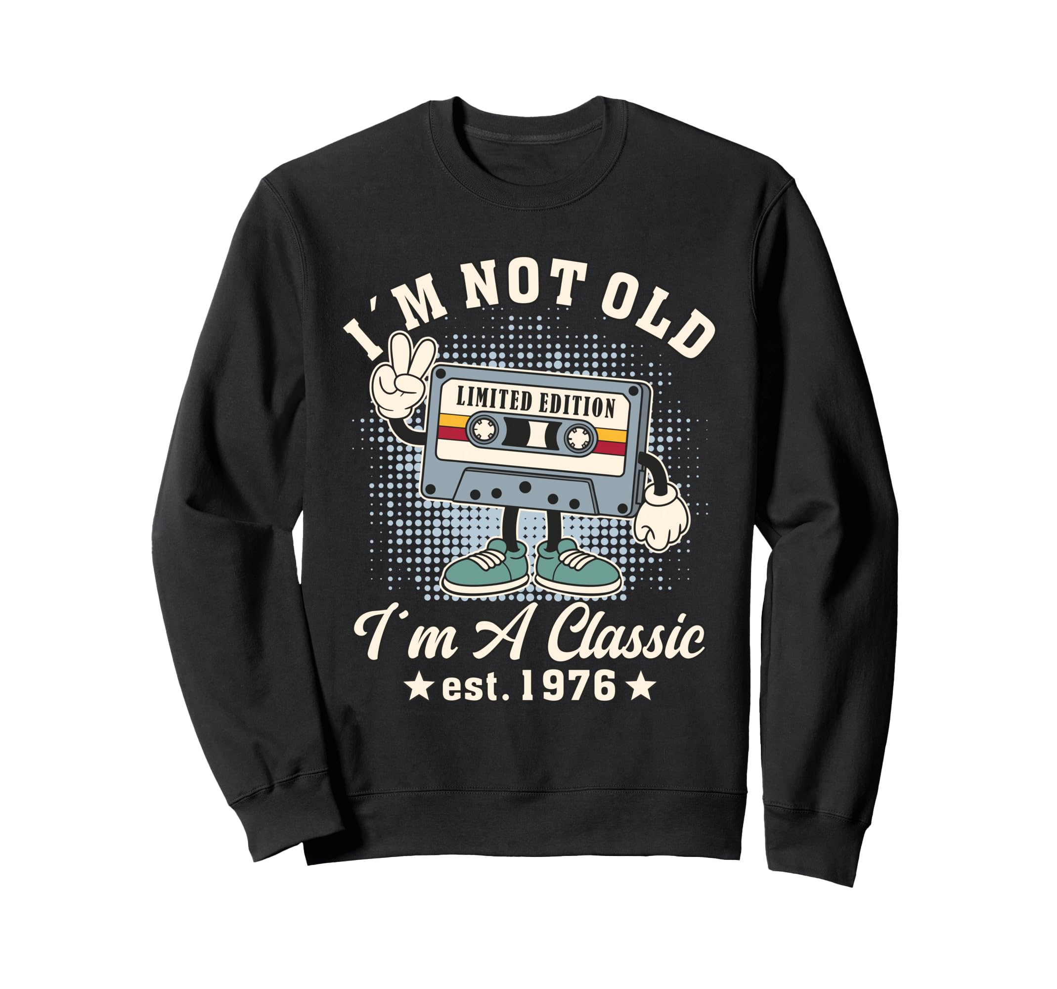 50Th Birthday 2026 Cartoon Sweatshirt - Casual Everyday Wear Unisex - T-Shirt, Sweatshirt, Hoodie