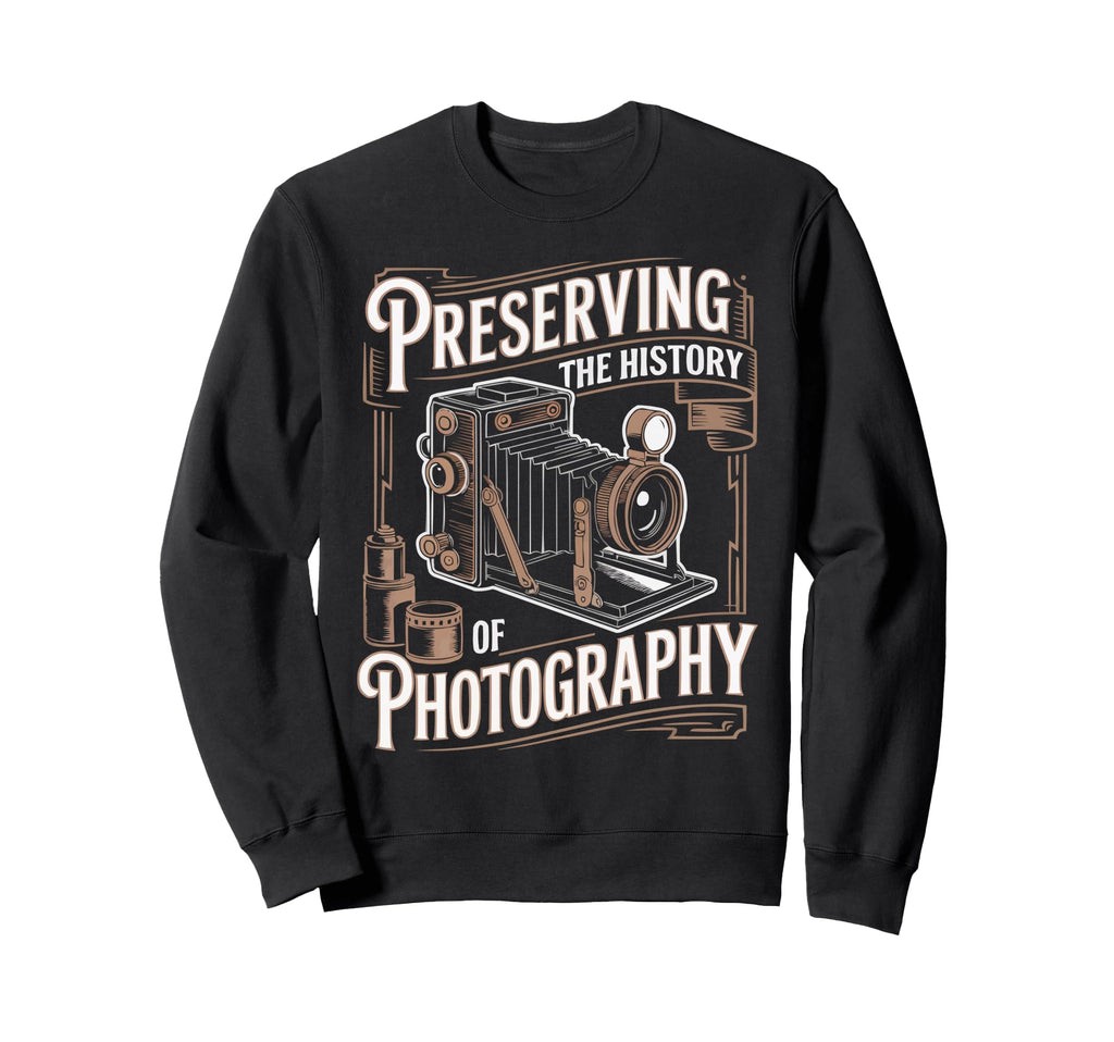 Camera Collector Photography Sweatshirt - Streetwear Style Unisex - T-Shirt, Sweatshirt, Hoodie