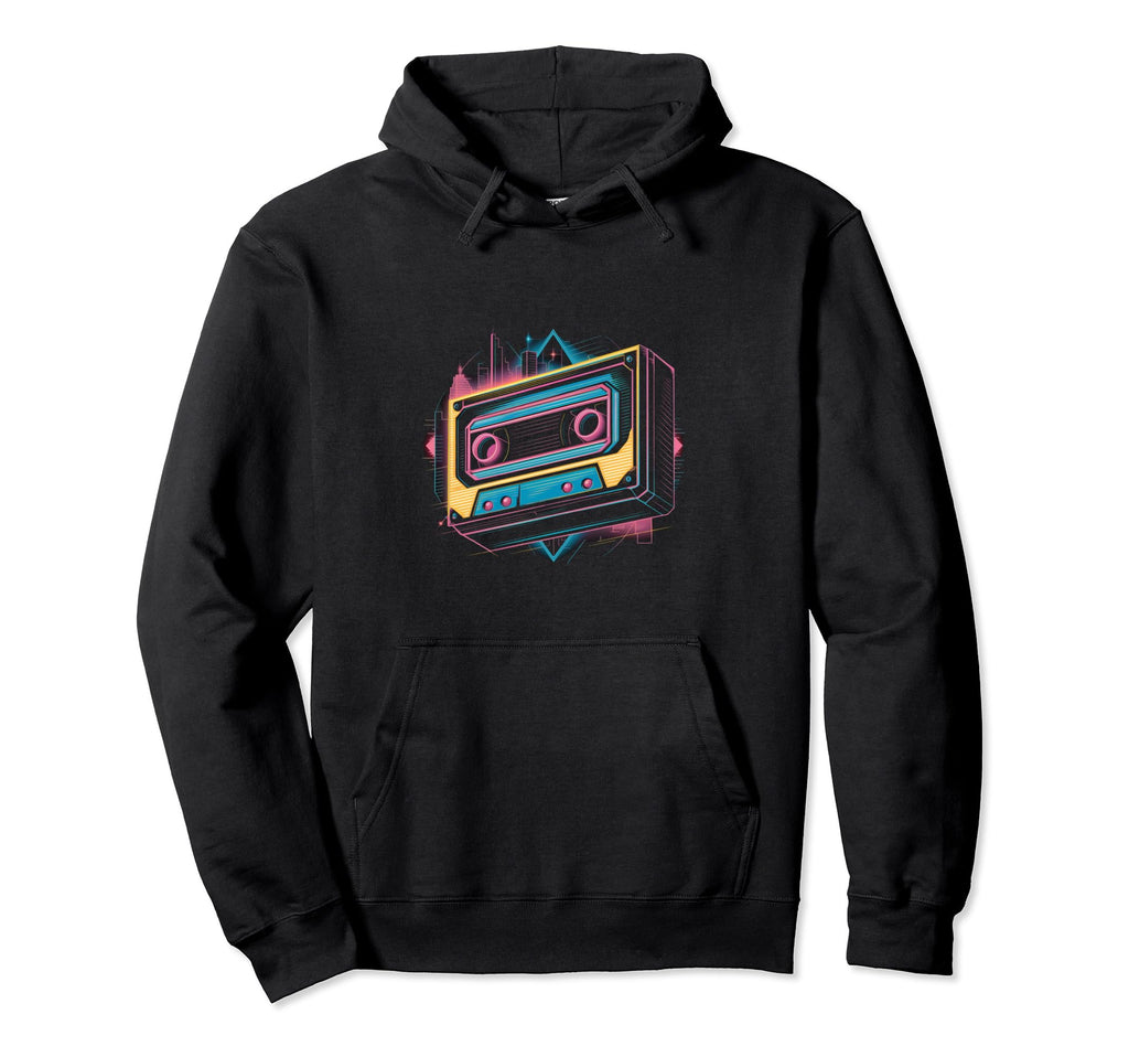 Cassette Tape Hoodie - Streetwear Style Men Women - T-Shirt, Sweatshirt, Hoodie