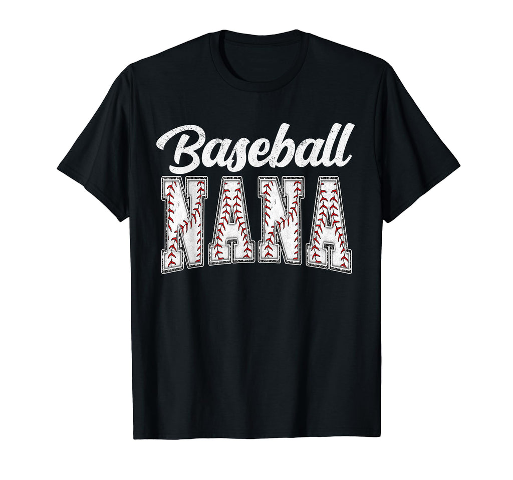 Baseball Nana Baseball Nephew Mothers T-Shirt - Unique Graphic for Adults - T-Shirt, Sweatshirt, Hoodie