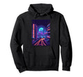 Vaporwave Anime City 80S 90S Futurism Hoodie - Aesthetic Graphic Unisex - T-Shirt, Sweatshirt, Hoodie