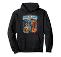 Dachshund 80S Dog Lover Funny 90S Hoodie - Fun Novelty Design for Adults - T-Shirt, Sweatshirt, Hoodie