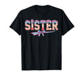 Baseball Sister Coquette Bow Ice Cream T-Shirt - Graphic Print for Adults - T-Shirt, Sweatshirt, Hoodie