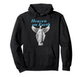 Heaven Earth Sad Aesthetic Edgy Hoodie - Minimalist Print Men Women - T-Shirt, Sweatshirt, Hoodie
