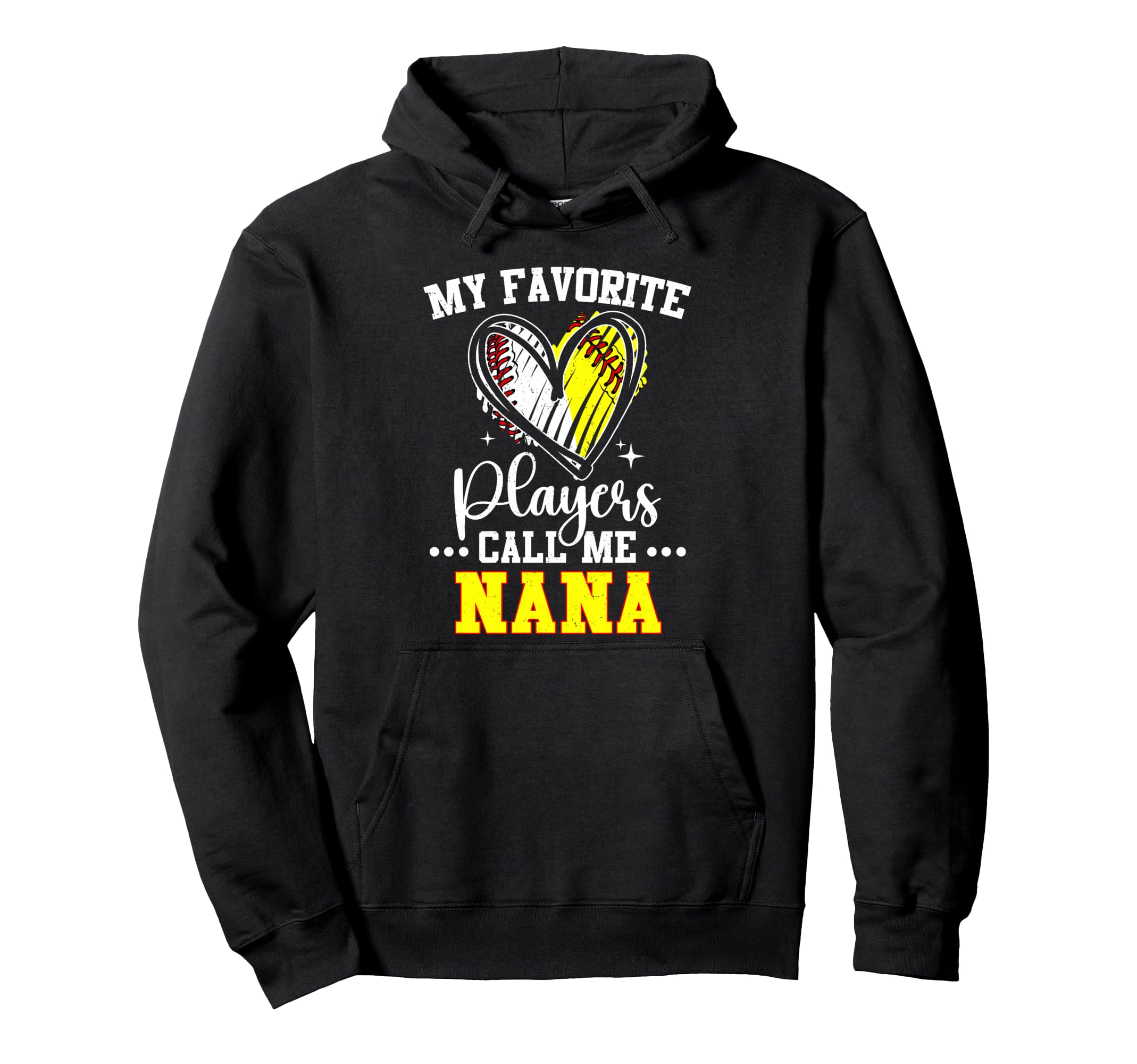 My Favorite Baseball Softball Players Hoodie - Trendy Graphic for Adults - T-Shirt, Sweatshirt, Hoodie