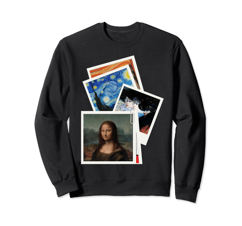 Famous Paintings Instant Camera Sweatshirt - Casual Everyday Wear Unisex - T-Shirt, Sweatshirt, Hoodie