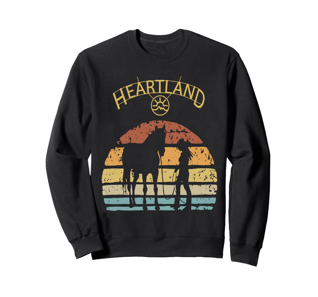 Funny Heartland Sunset T-Shirt - Unique Graphic Men Women - T-Shirt, Sweatshirt, Hoodie