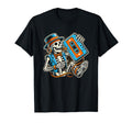 Halloween Skeleton Cassette Tape T-Shirt - Aesthetic Graphic for Adults - T-Shirt, Sweatshirt, Hoodie