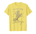 Im Just Here Cowboys Western Horse T-Shirt - Custom Art Print Men Women - T-Shirt, Sweatshirt, Hoodie