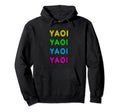 80S Neon Anime Sign Yaoi Gift Hoodie - Graphic Print Men Women - T-Shirt, Sweatshirt, Hoodie