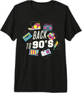 1990s 90s Retro Costume The Nineties Gifts Outfit - Adult & Kids T-Shirts, Sweatshirts & Hoodies apparel design preview 1