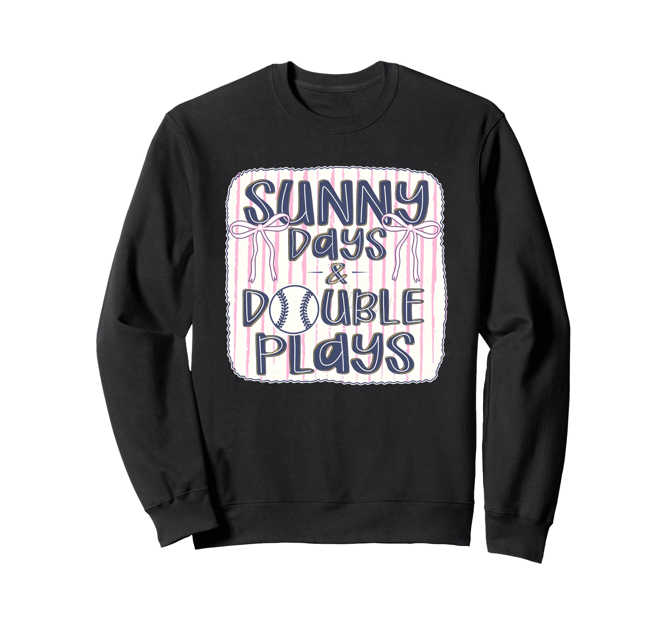 Sunny Days And Double Plays Sweatshirt - Streetwear Style Men Women - T-Shirt, Sweatshirt, Hoodie