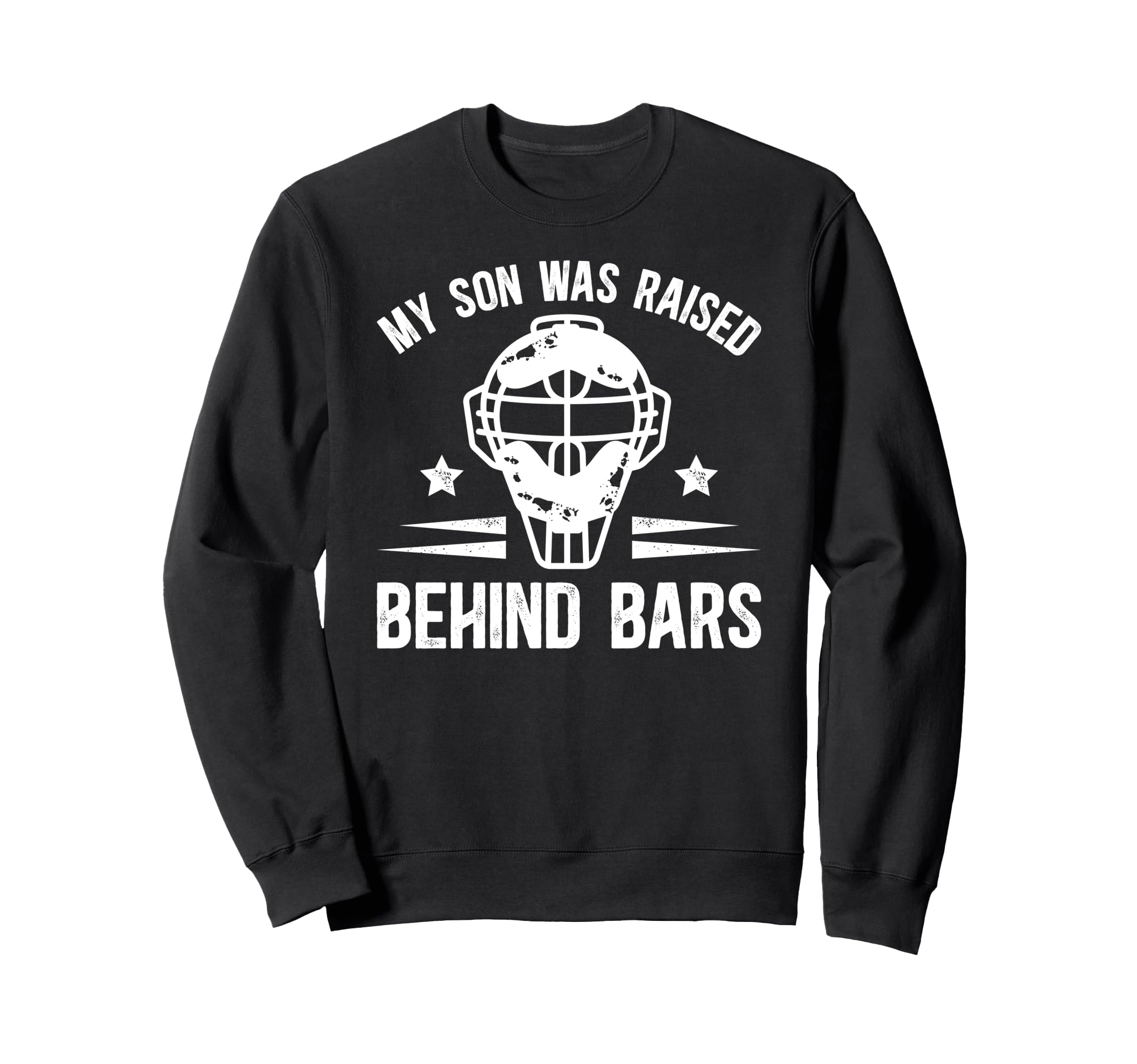 Baseball Catcher Dad Funny Dad Baseball Sweatshirt - Graphic Print Unisex - T-Shirt, Sweatshirt, Hoodie
