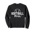 Softball Mom Baseball Love Sweatshirt - Minimalist Print for Adults - T-Shirt, Sweatshirt, Hoodie