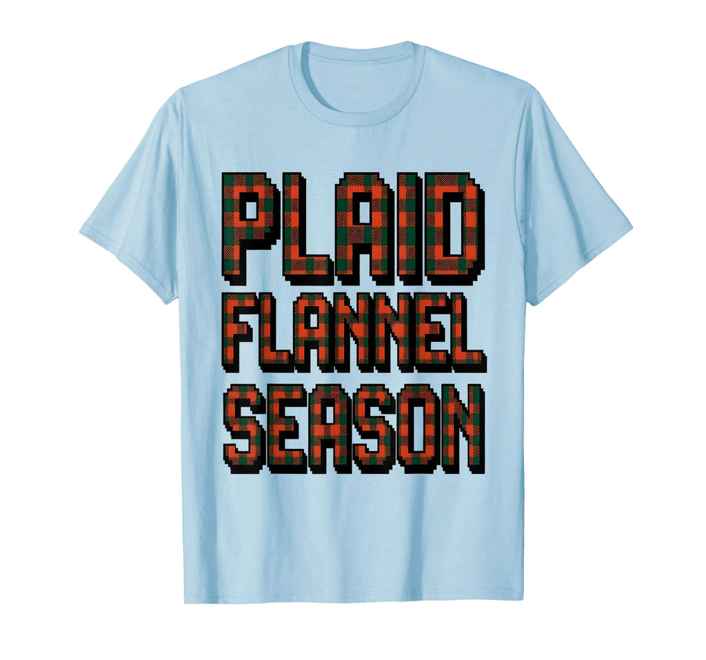 Plaid Flannel Season 90S Grunge T-Shirt - Casual Everyday Wear Unisex - T-Shirt, Sweatshirt, Hoodie