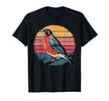 American Robin Bird Lover Sunset Bird T-Shirt - Streetwear Style Men Women - T-Shirt, Sweatshirt, Hoodie