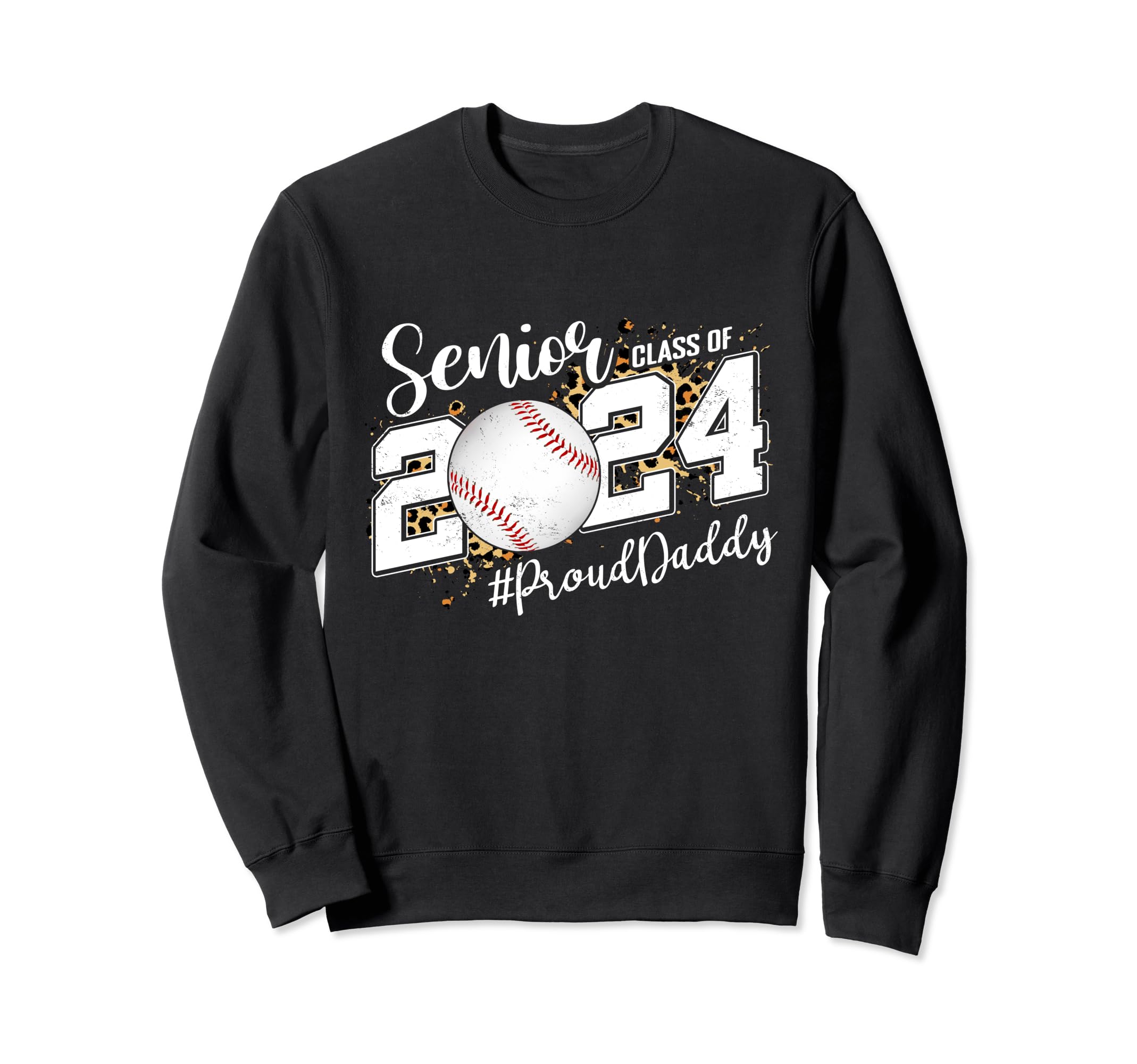 Proud Senior Daddy Class 2024 Sweatshirt - Minimalist Print Unisex - T-Shirt, Sweatshirt, Hoodie