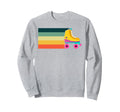 Roller Skate Roller Skating Skater Sweatshirt - Unique Graphic Men Women - T-Shirt, Sweatshirt, Hoodie