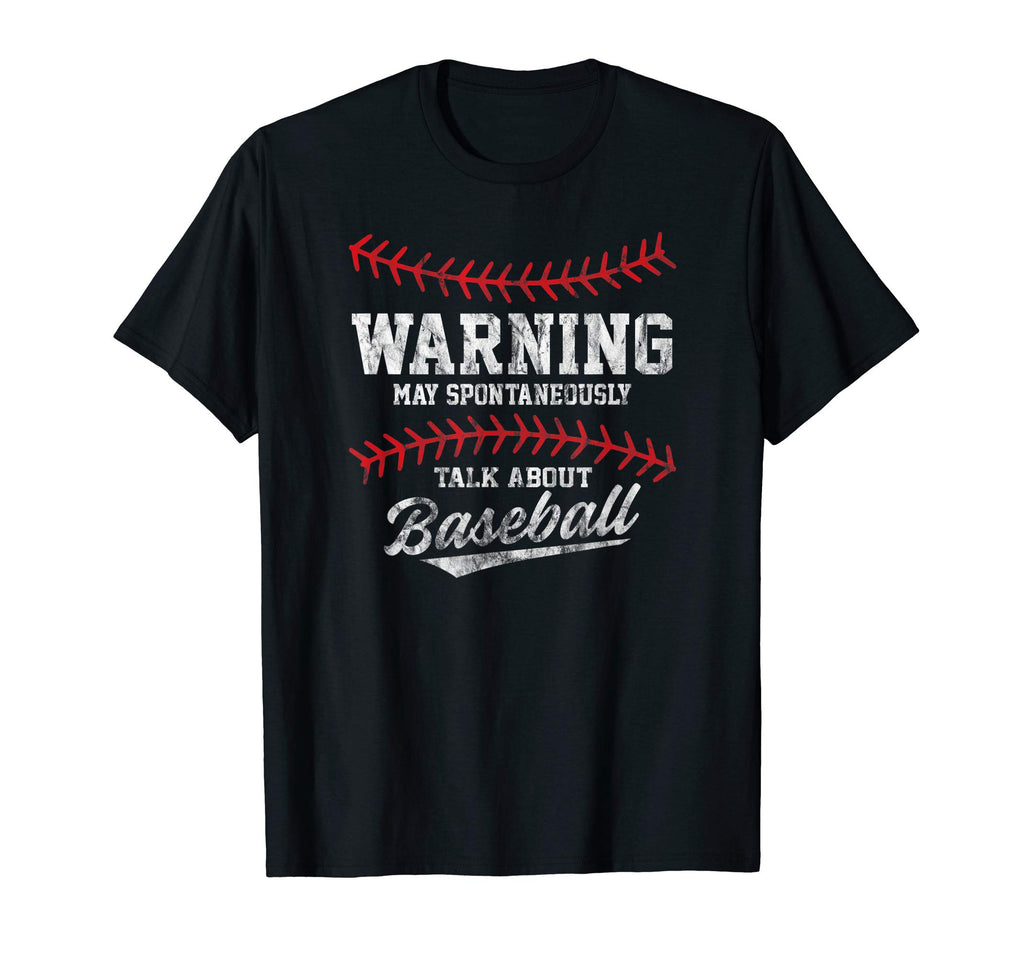 Warning May Spontaneously Talk About T-Shirt - Custom Art Print Men Women - T-Shirt, Sweatshirt, Hoodie
