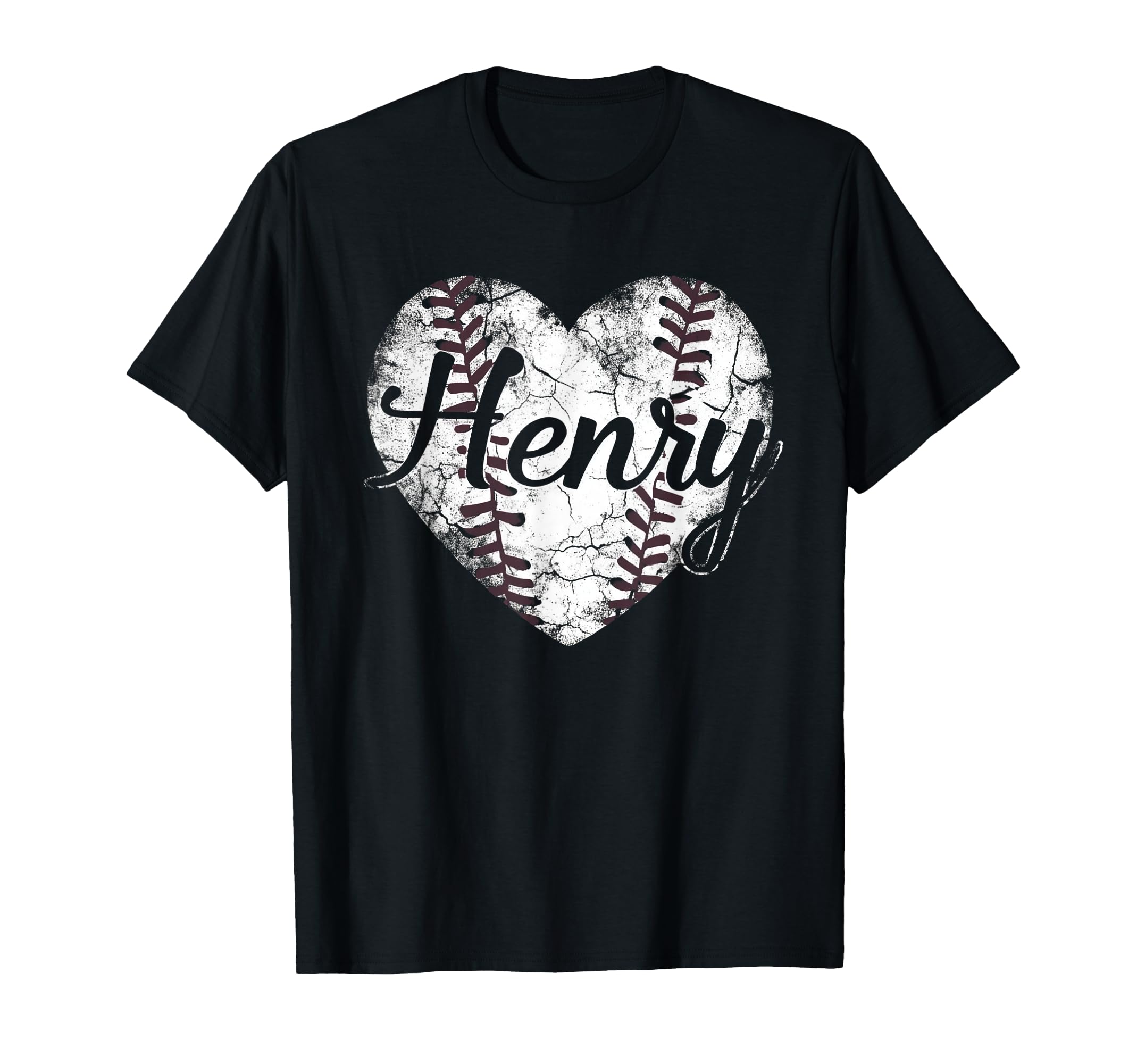 Henry Baseball Personalized Name Mom T-Shirt - Custom Art Print Men Women - T-Shirt, Sweatshirt, Hoodie