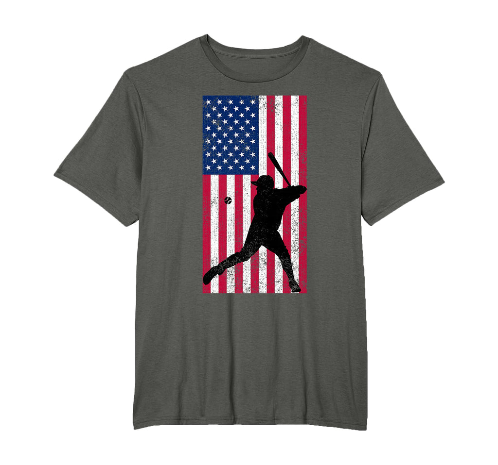 Baseball Player Distressed T-Shirt - Casual Everyday Wear for Adults - T-Shirt, Sweatshirt, Hoodie